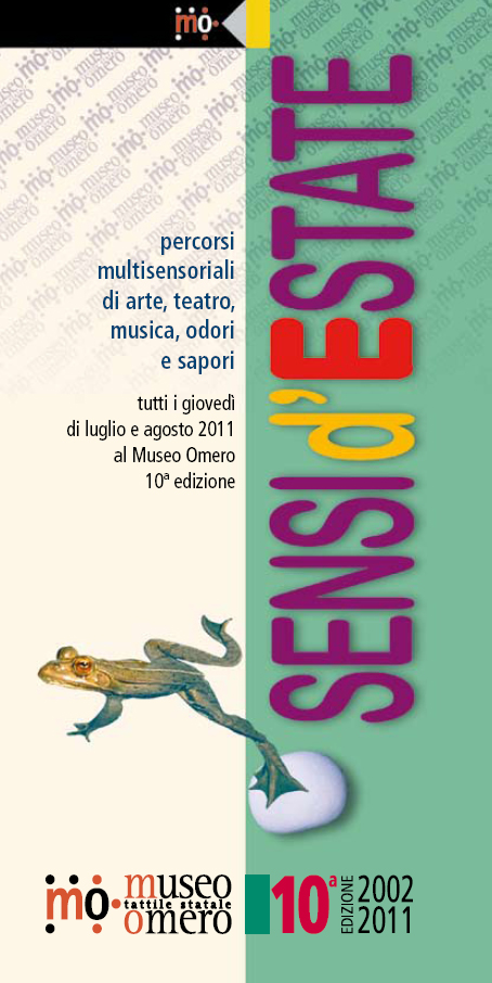 copertina depliant sensi d'estate 2011