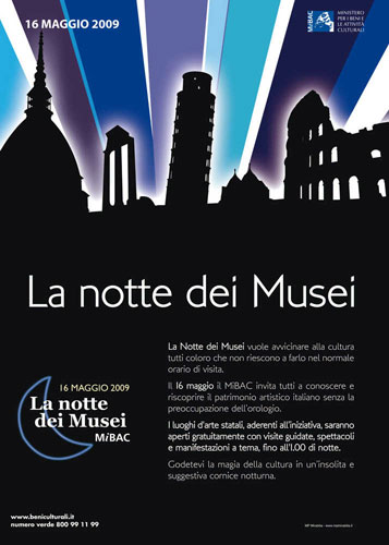 locandina Notte dei Musei