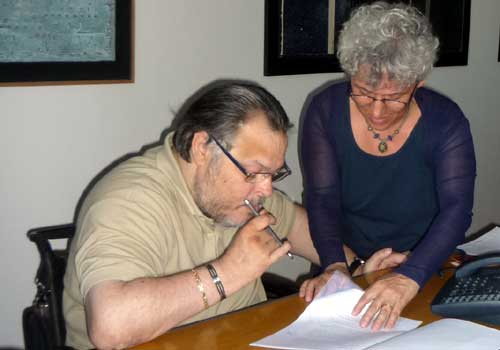 Roberto Farroni e Fiorenza Cannelli