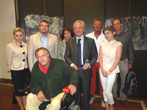 La delegazione polacca al Muse Omero