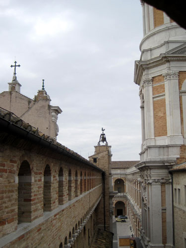 Le rocchette o camminamenti di ronda della Basilica di Loreto