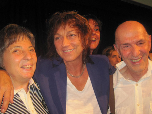 Daniela Bottegoni, Gianna Nannini e Aldo Grassini all'aneprima del film