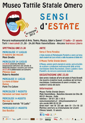 Depliant Sensi d'Estate