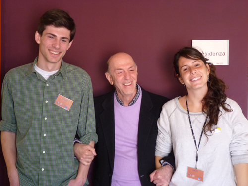 David Janashia (Georgia), Aldo Grassini (Presidente Museo Omero), Lucia Diaz (Spagna)