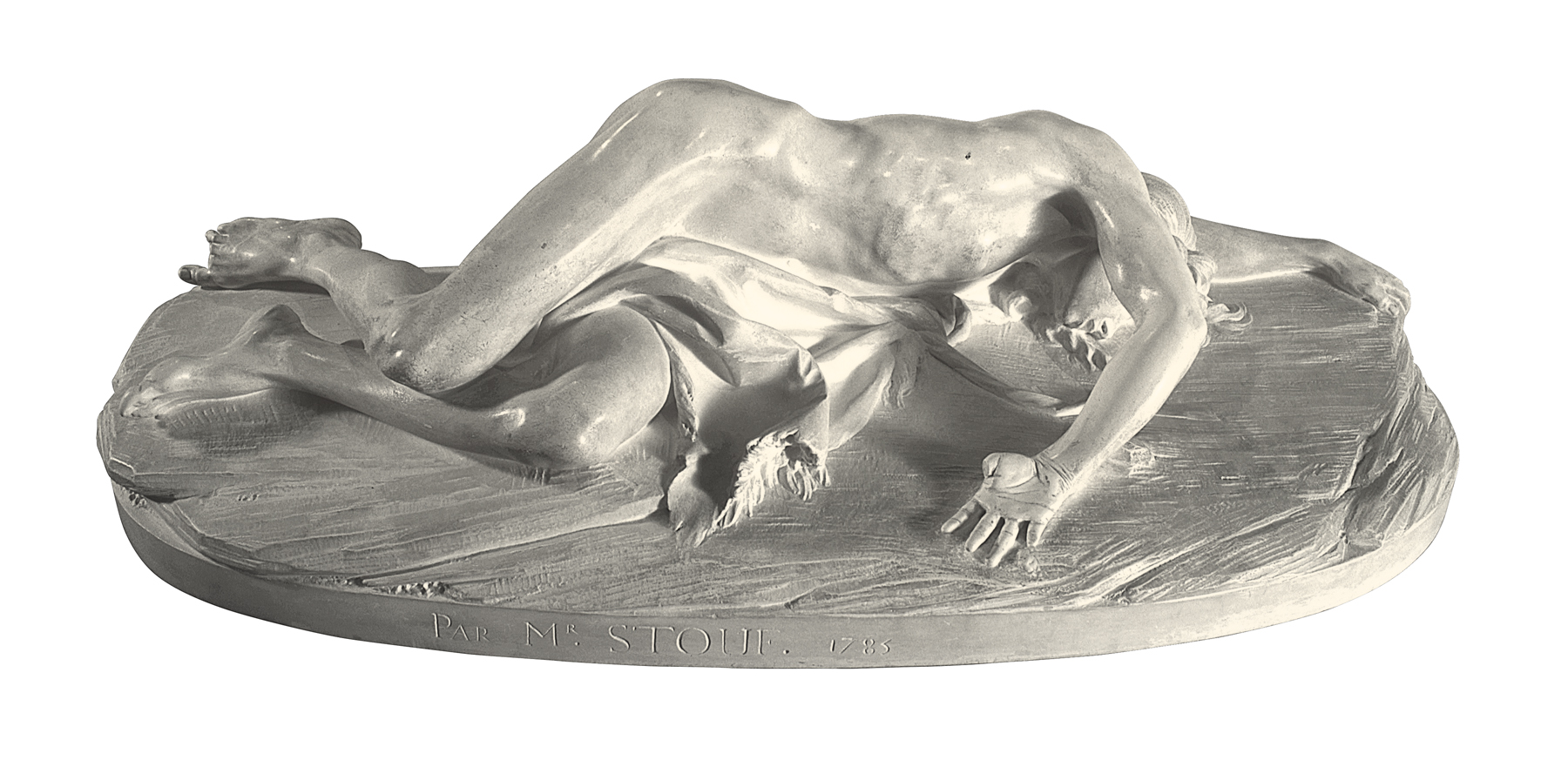 The death of Abel (cast in plaster)