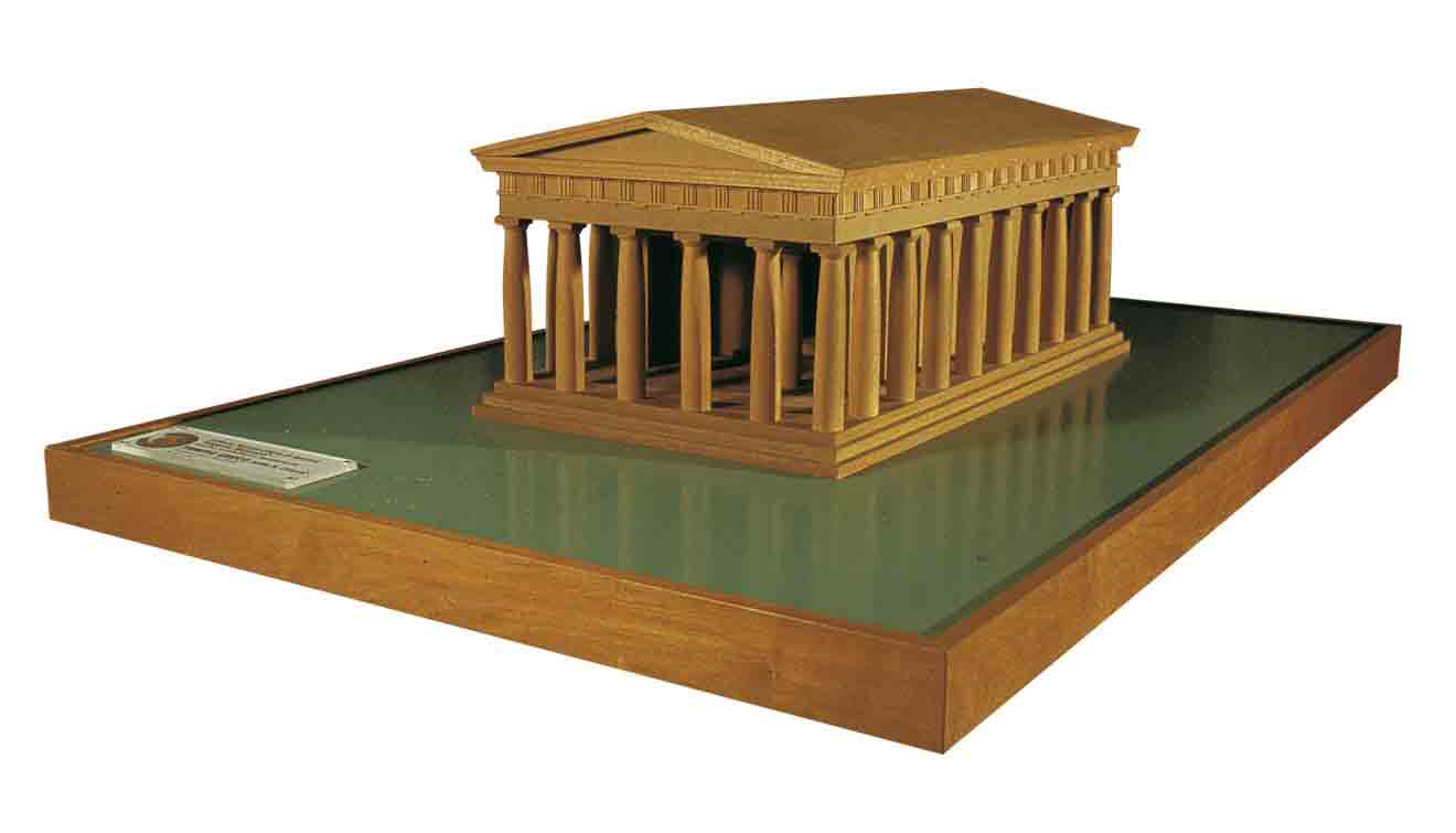 Tempio di Venere Euplea (modellino architettonico)