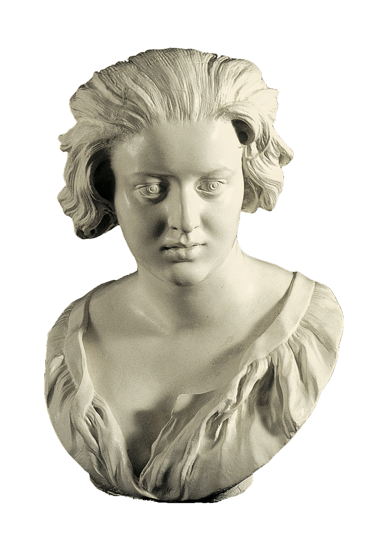 Bust of Costanza Bonarelli (cast in plaster)