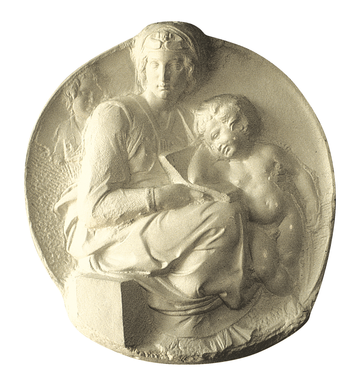 Pitti tondo (cast in plaster)