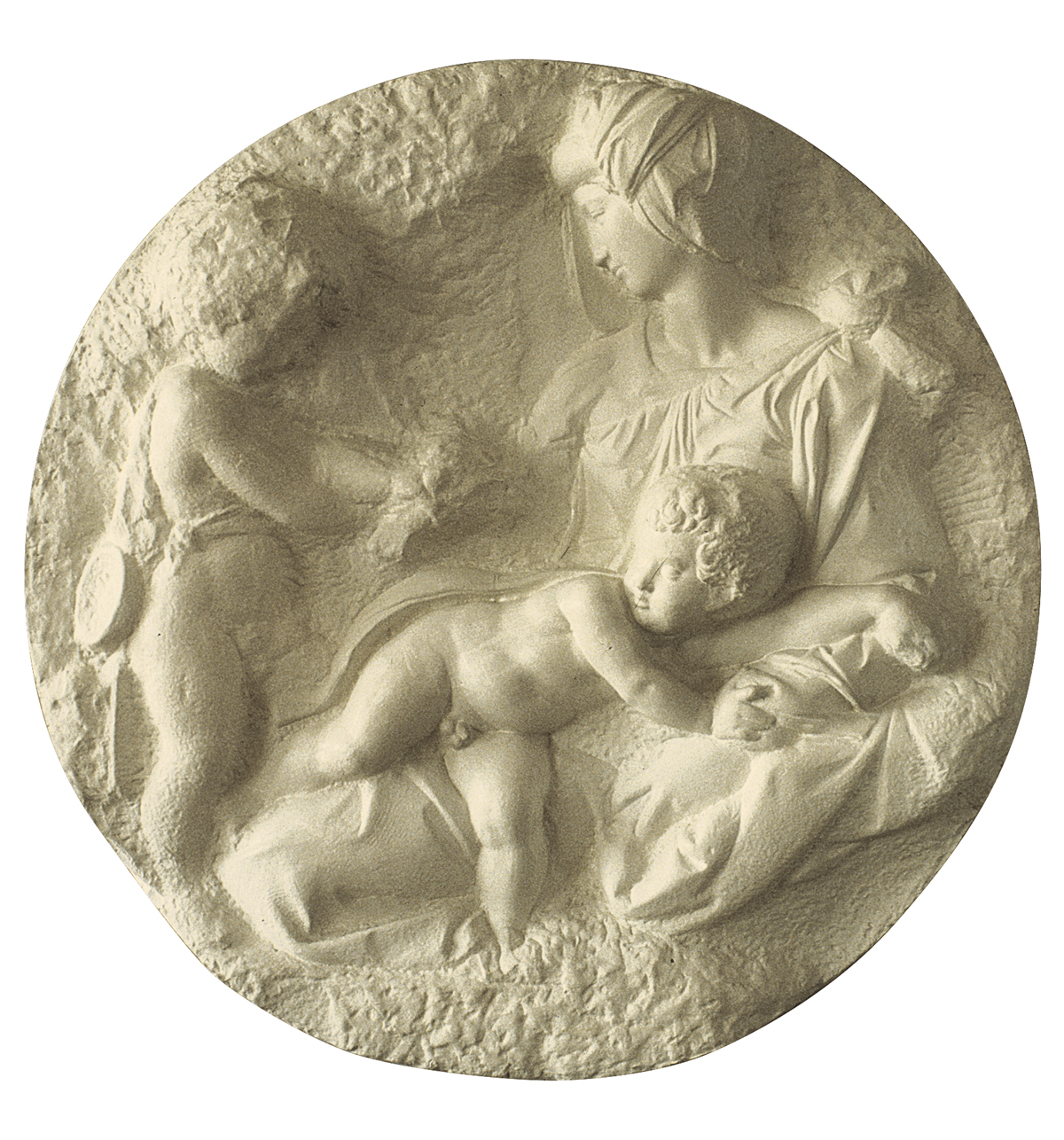 Taddei Tondo (cast in alabastrine plaster)