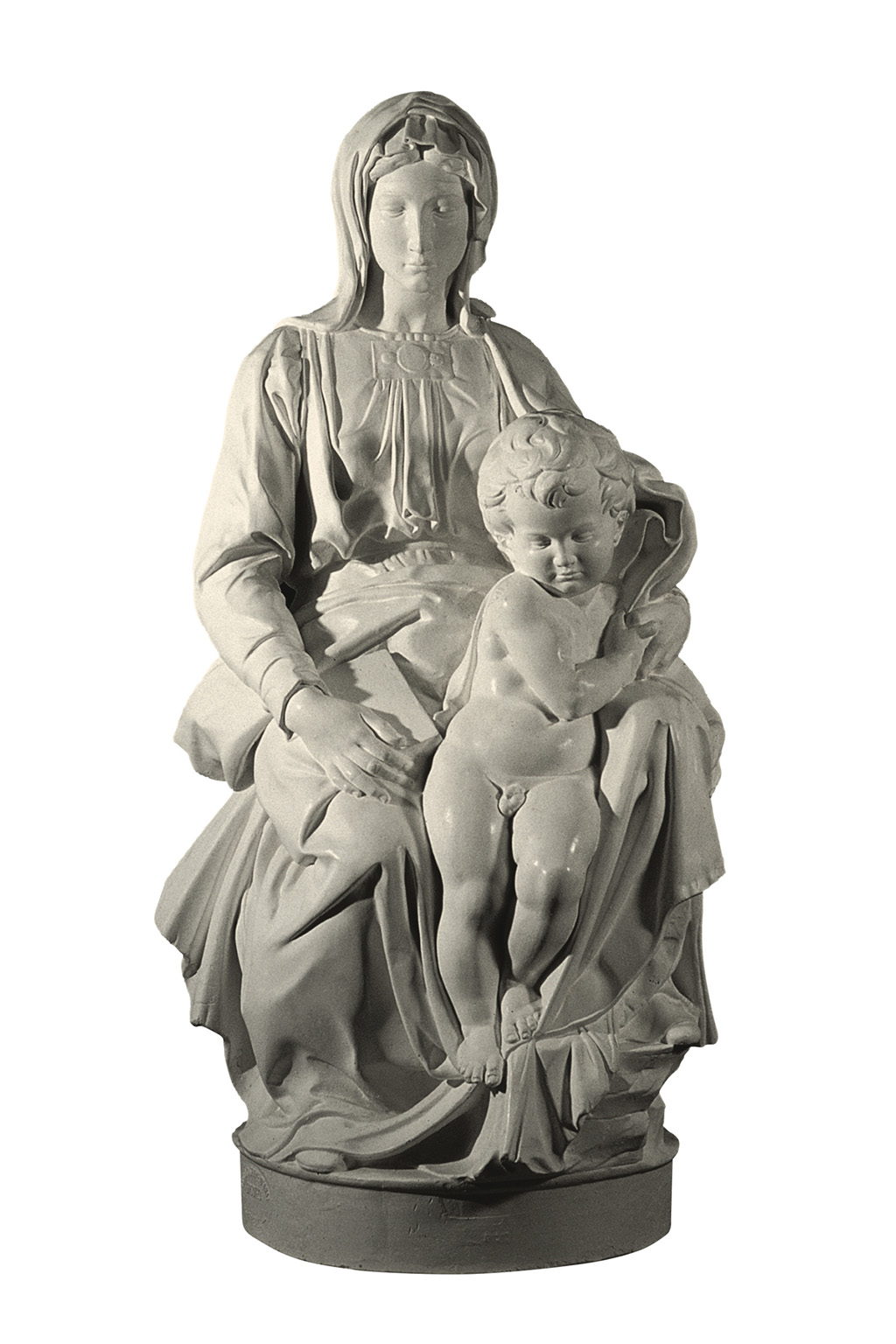 Vergine di Bruges (copia in gesso)