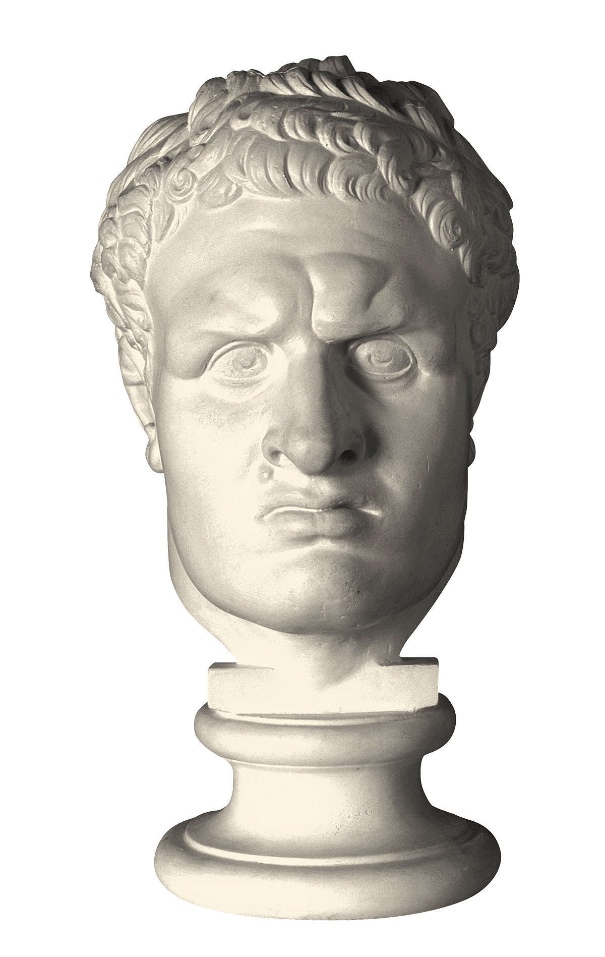 Head of Damoxenos (cast in plaster)