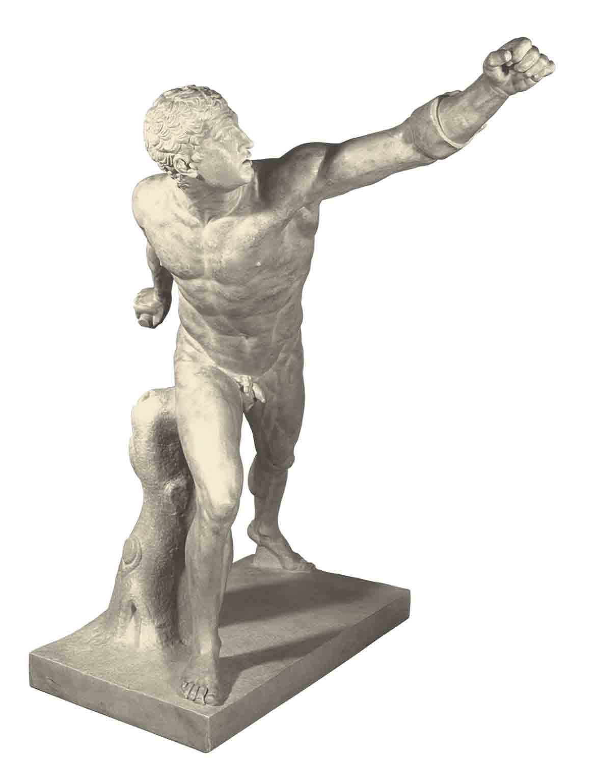 Gladiatore Borghese (scultura in gesso)