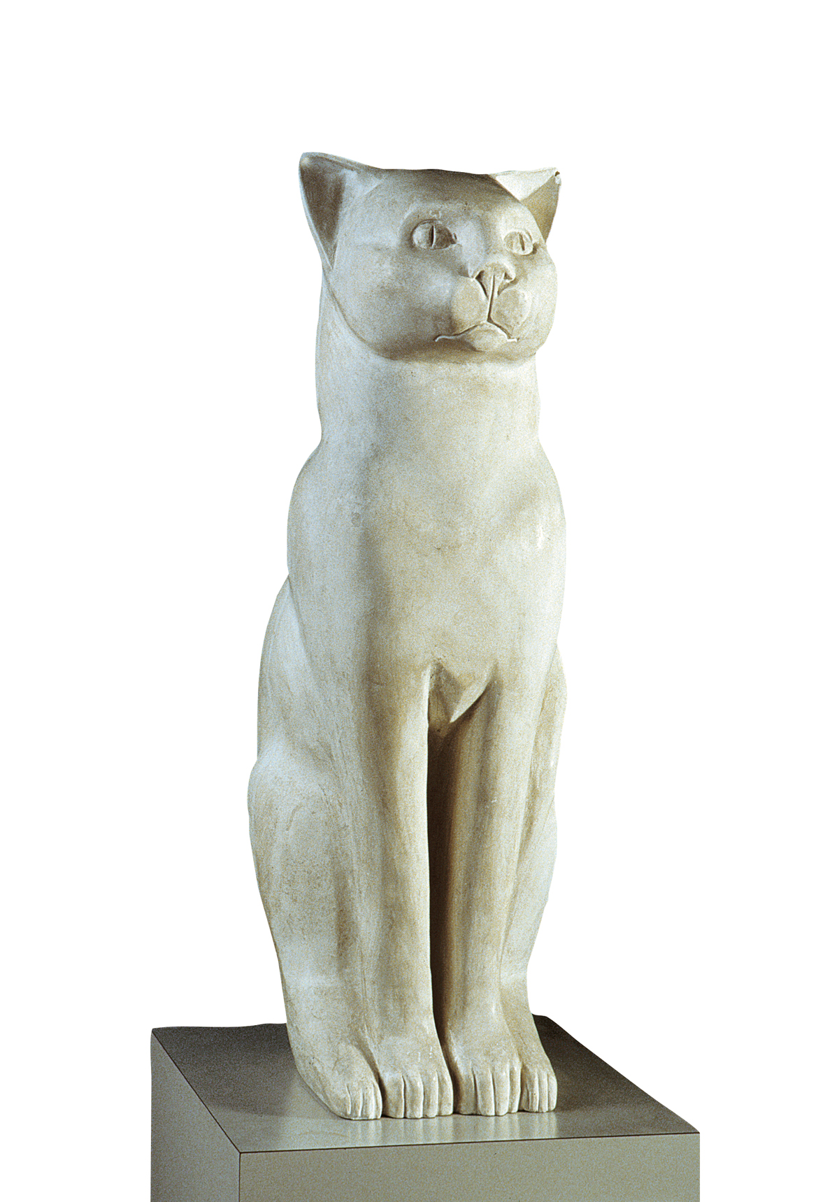 The Goddess Bastet (cast in plaster)