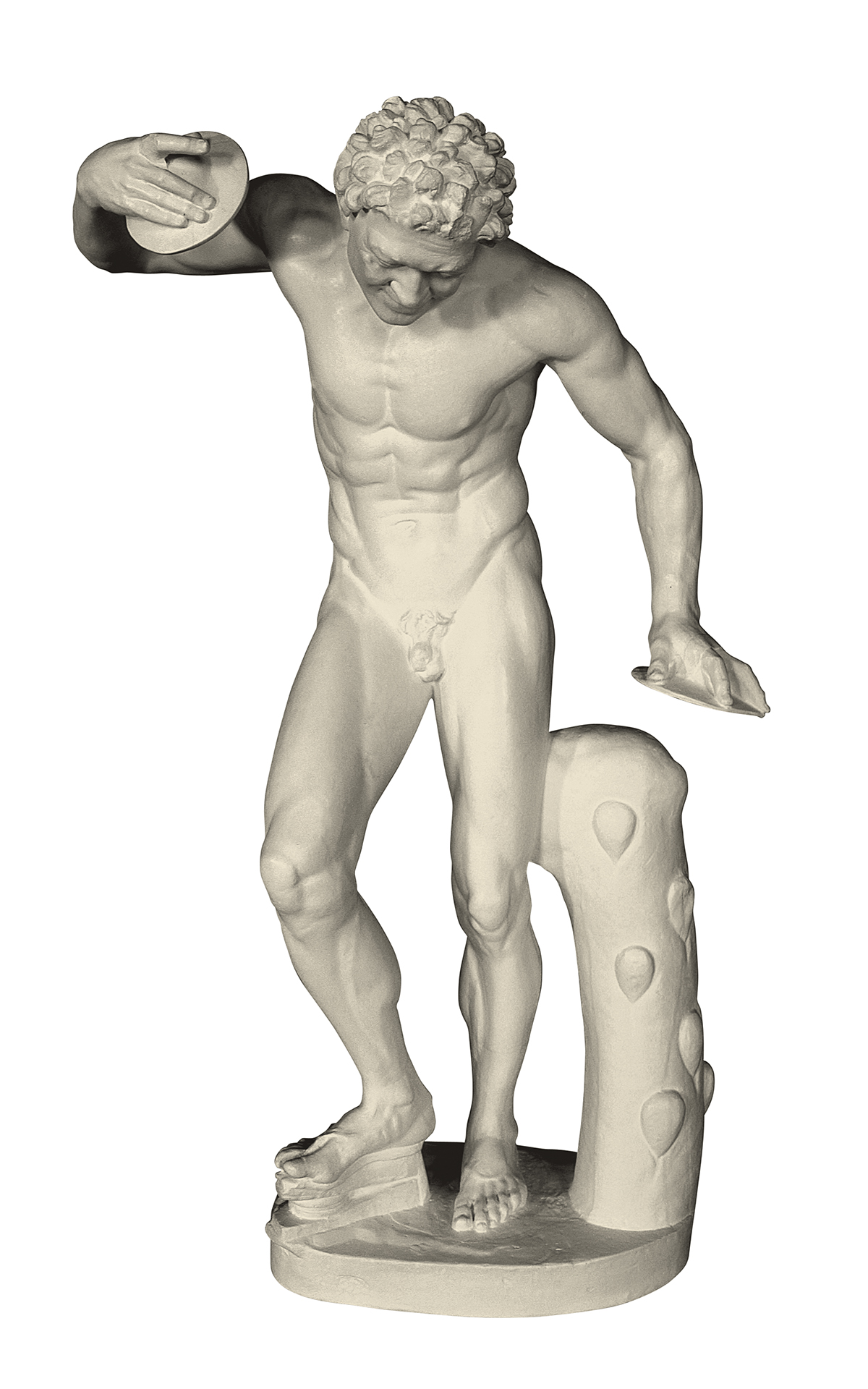 Dancing Faun (cast in plaster)