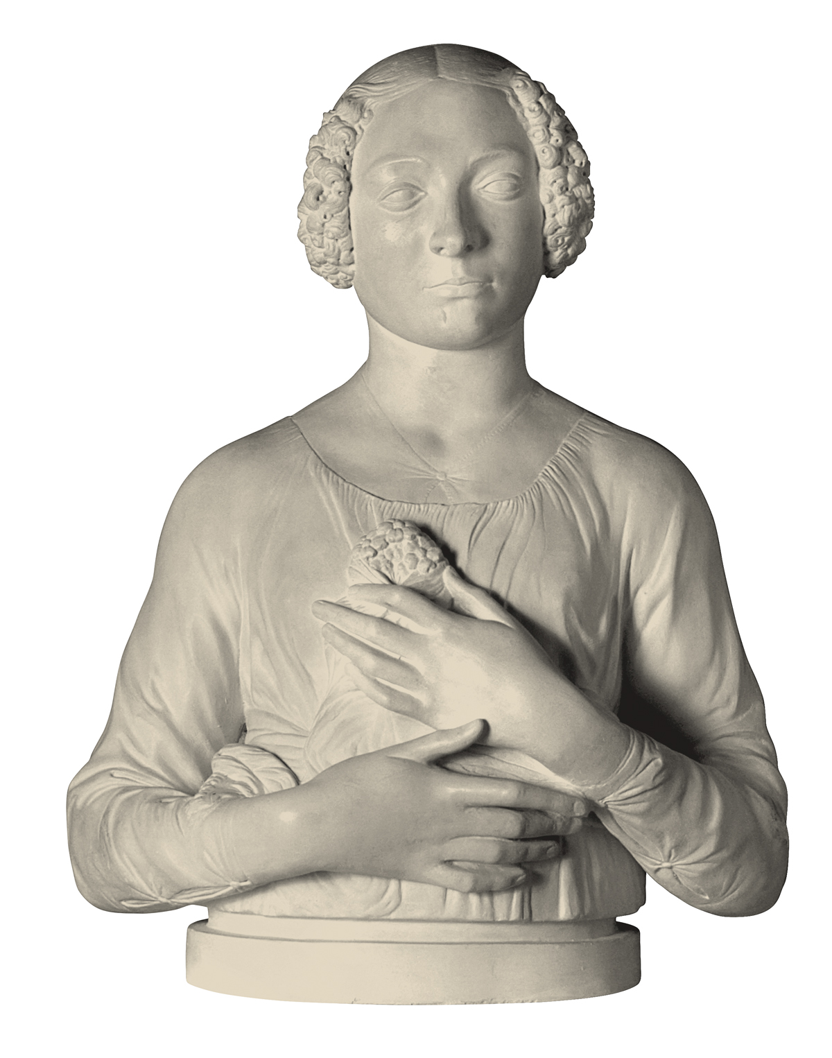 Lady of the Bouquet (cast in plaster)