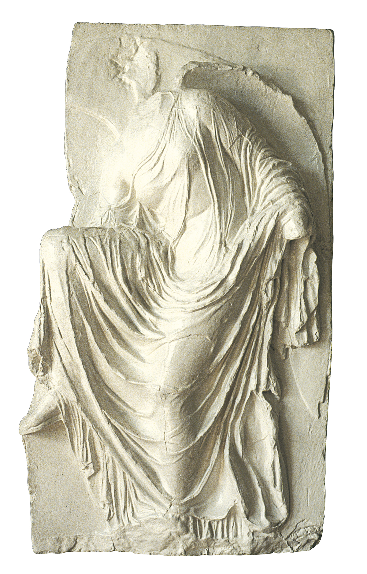 Nike Untying her Sandal (cast in plaster)