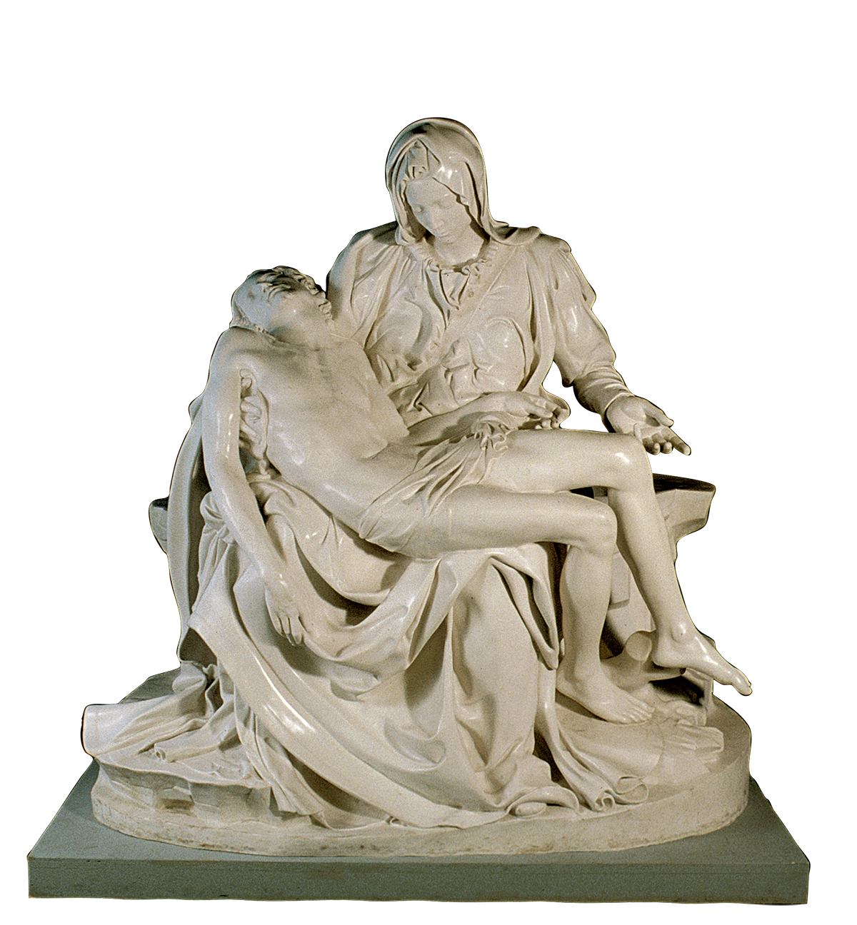 Pietà en San Pietro (muldaĵo el vitrorezino)