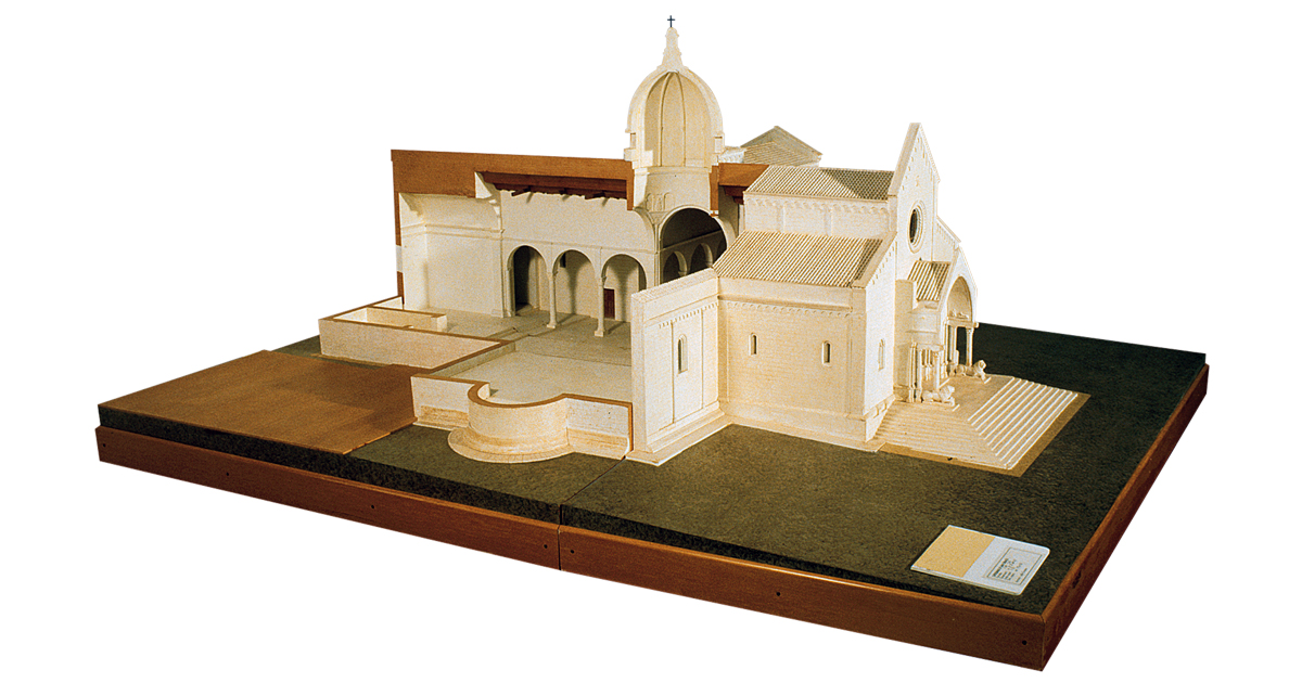 The St. Cyriac's Cathedral (architectural model)