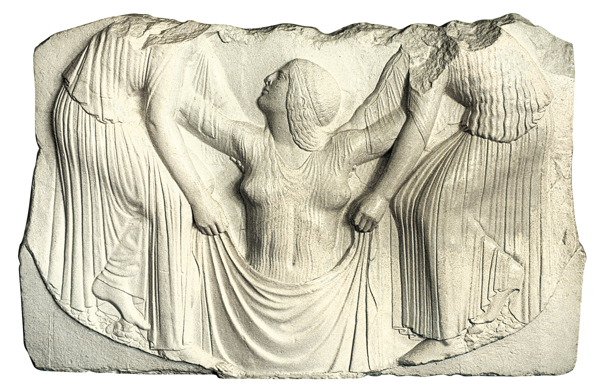 Trono Ludovisi (cast in plaster)