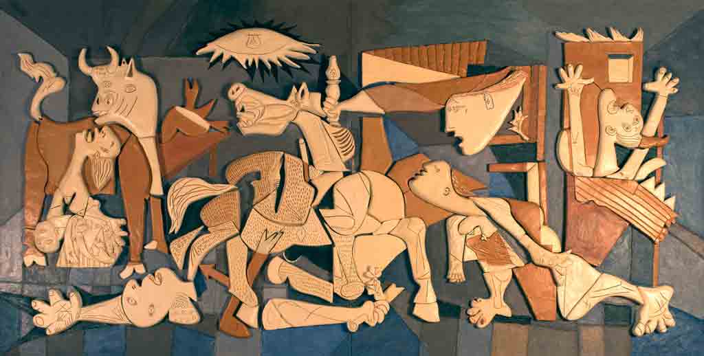 Guernica (copia in terracotta)