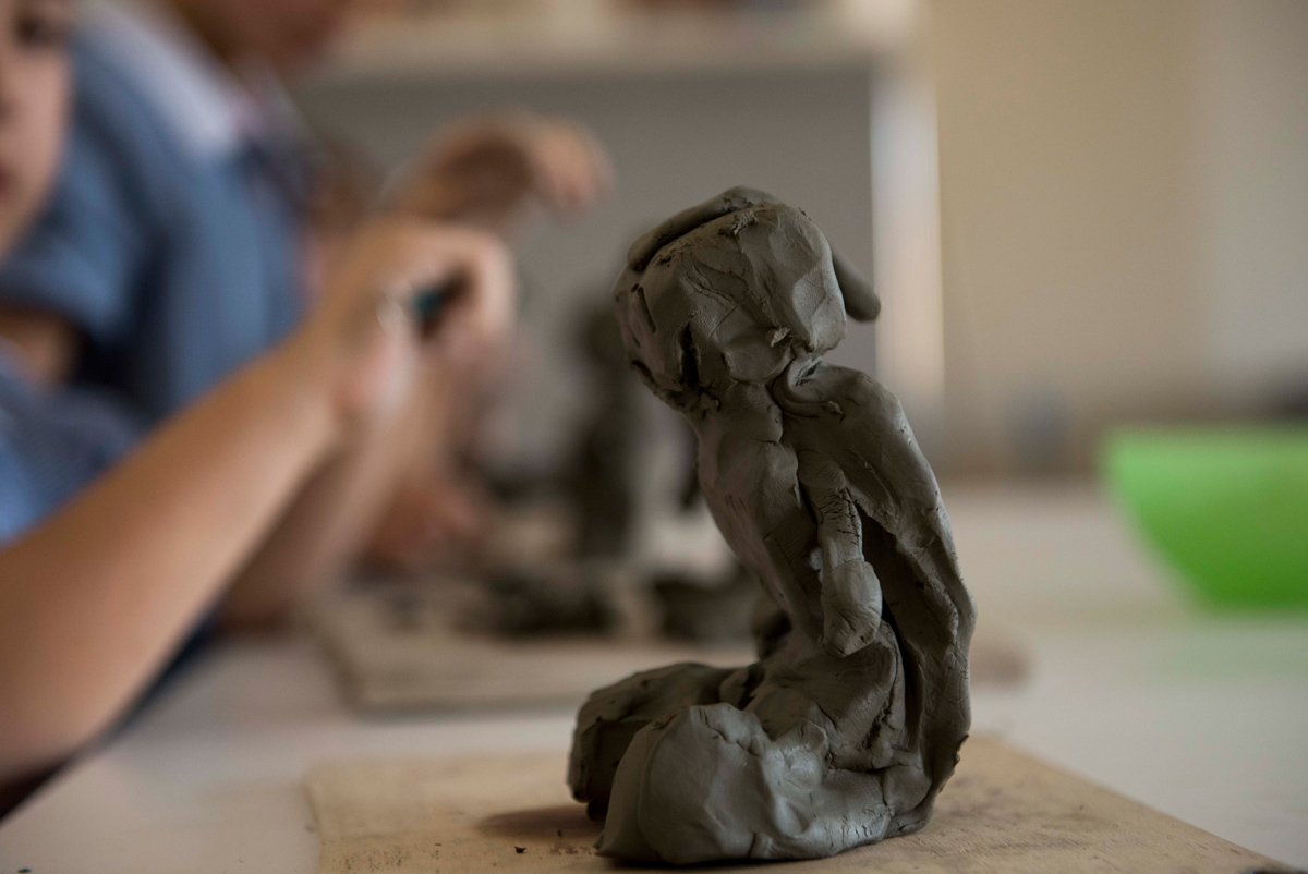 hands that work the clay