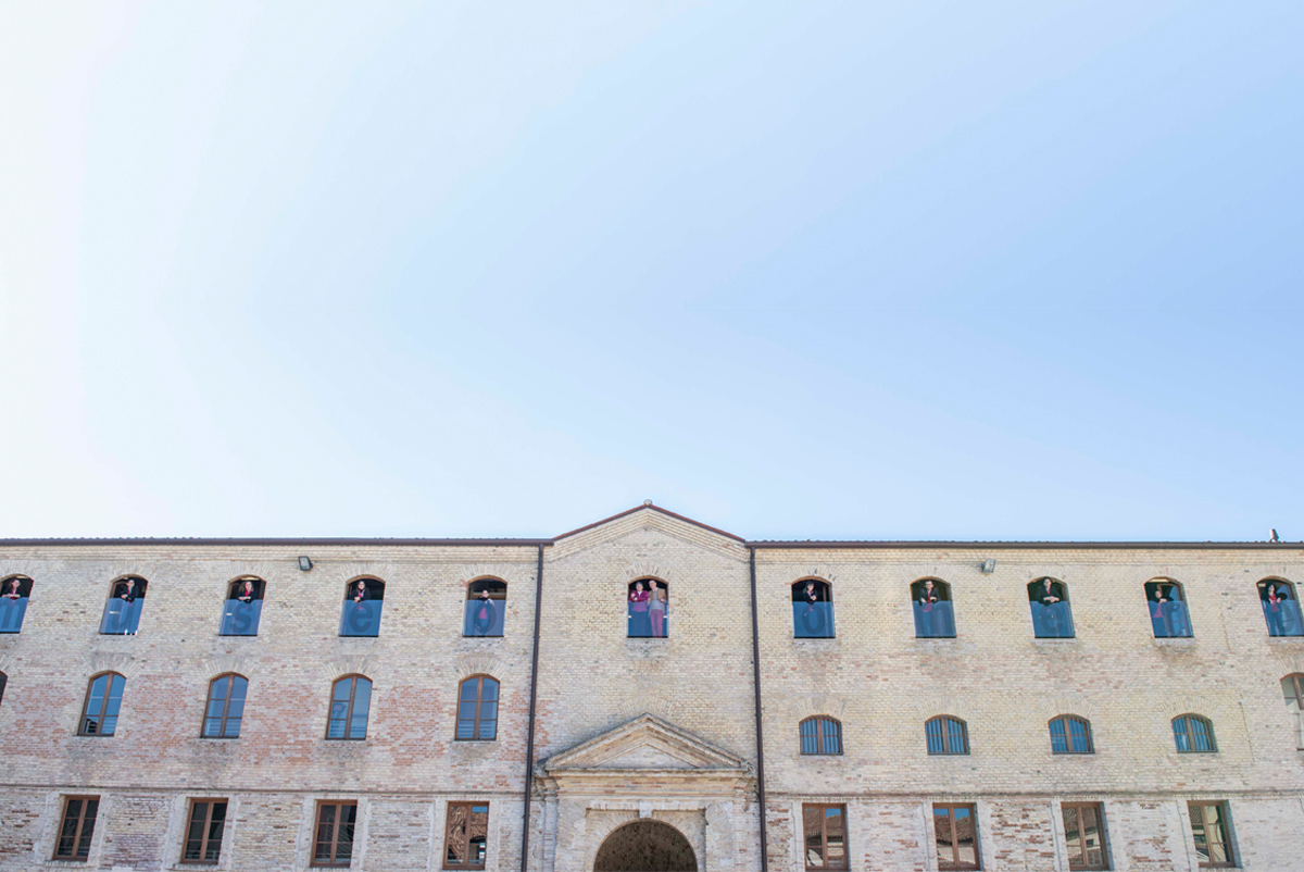 Facade of the Mole Vanvitelliani